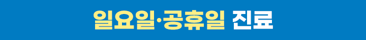 일요일/공휴일 진료